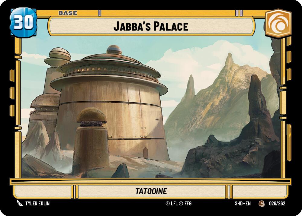 Jabba's Palace // Shield (026 // T02) (026 // T02) [Shadows of the Galaxy] | Odin's Lair