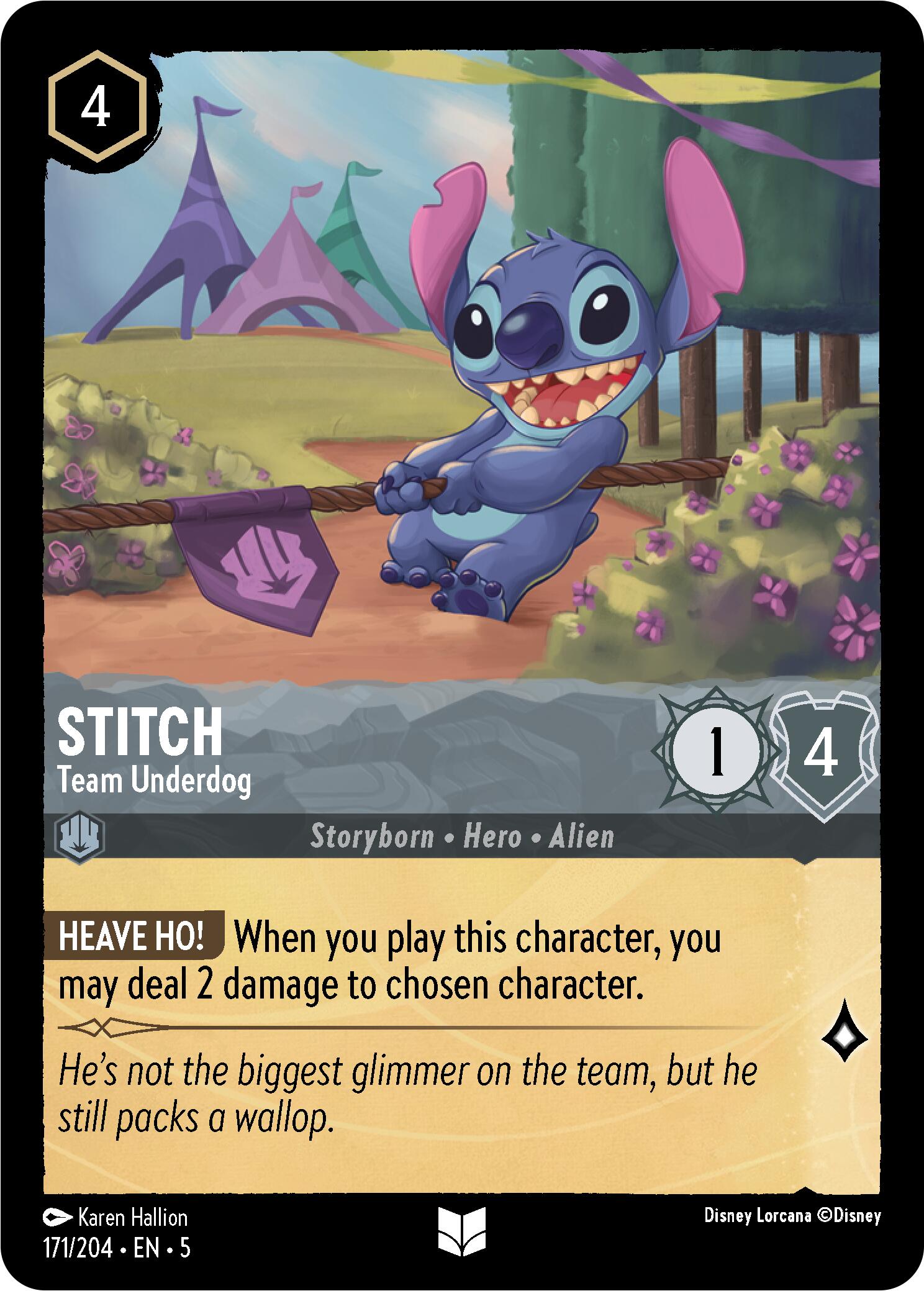 Stitch - Team Underdog (171/204) [Shimmering Skies] | Odin's Lair