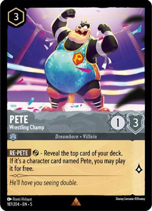 Pete - Wrestling Champ (187/204) [Shimmering Skies] | Odin's Lair