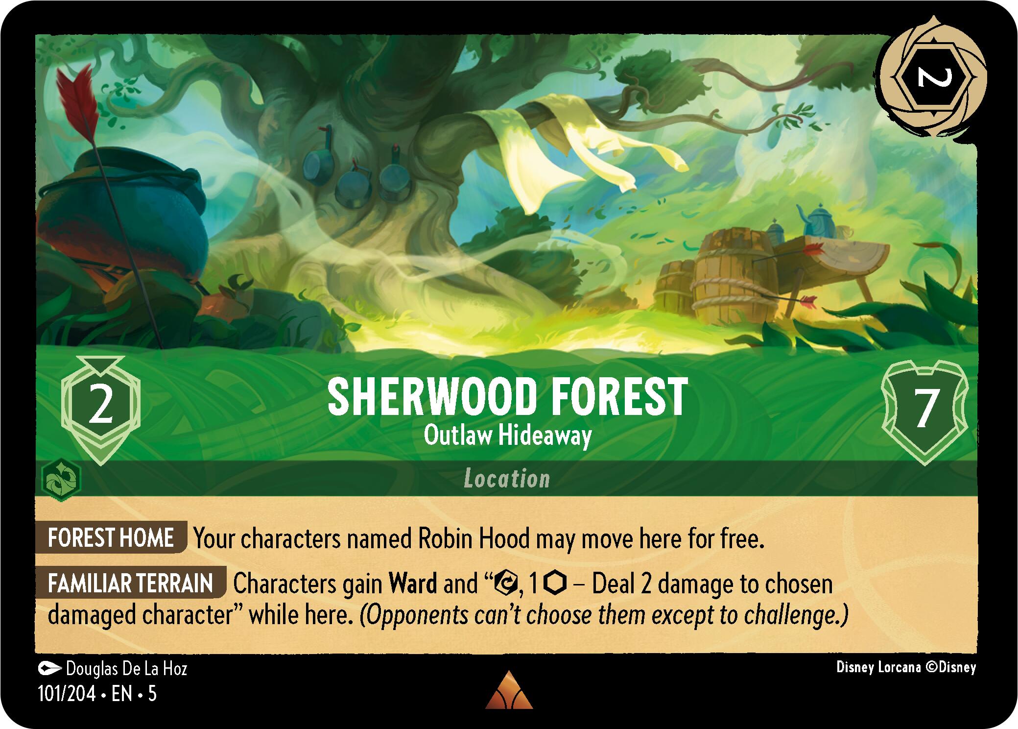 Sherwood Forest - Outlaw Hideaway (101/204) [Shimmering Skies] | Odin's Lair