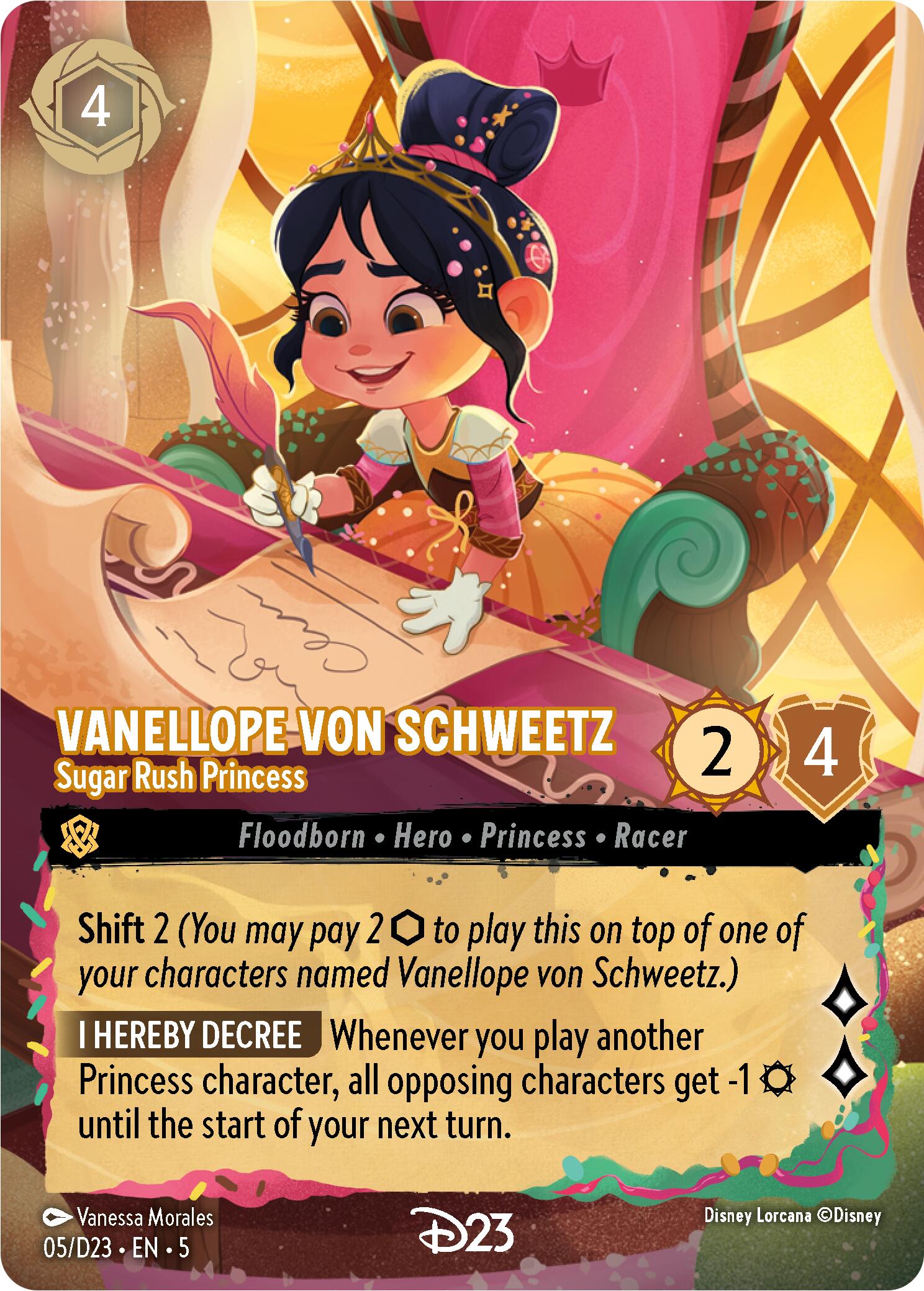 Vanellope von Schweetz - Sugar Rush Princess (5) [D23 Promos] | Odin's Place