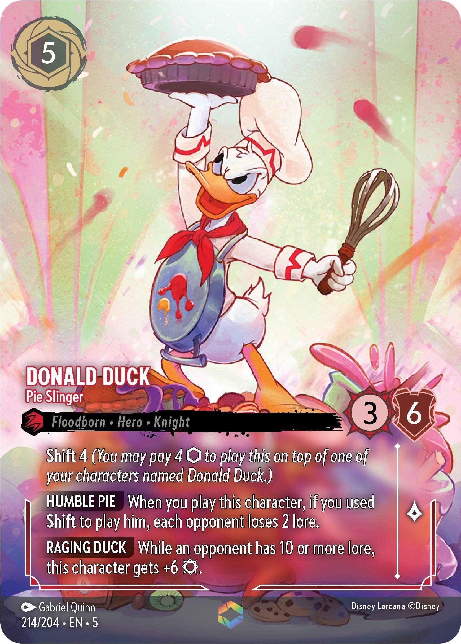 Donald Duck - Pie Slinger (Enchanted) (214/204) [Shimmering Skies] | Odin's Lair
