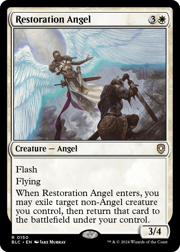 Restoration Angel [Bloomburrow Commander] | Dragon's Lair Comics and Fantasy Houston TX