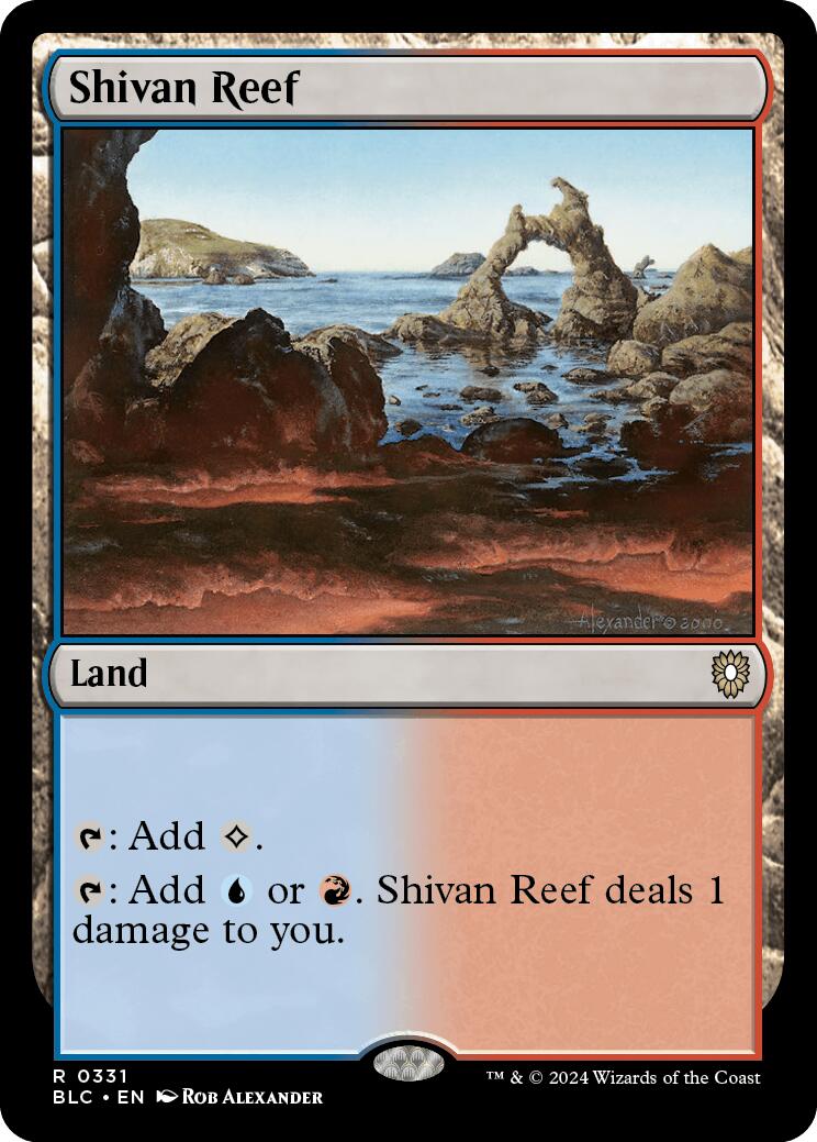 Shivan Reef [Bloomburrow Commander] | Dragon's Lair Comics and Fantasy Houston TX