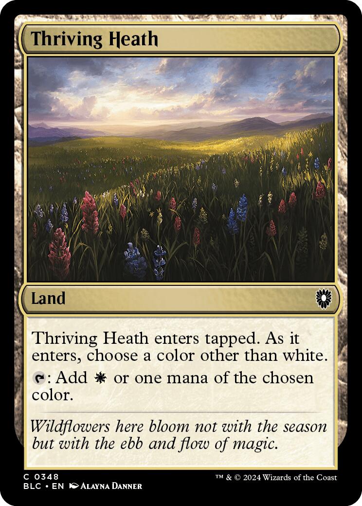 Thriving Heath [Bloomburrow Commander] | Dragon's Lair Comics and Fantasy Houston TX
