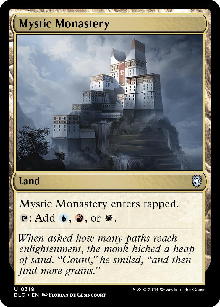 Mystic Monastery [Bloomburrow Commander] | Dragon's Lair Comics and Fantasy Houston TX