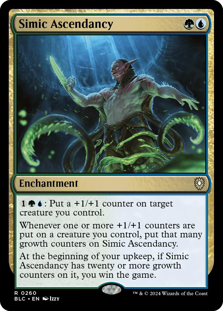 Simic Ascendancy [Bloomburrow Commander] | Dragon's Lair Comics and Fantasy Houston TX