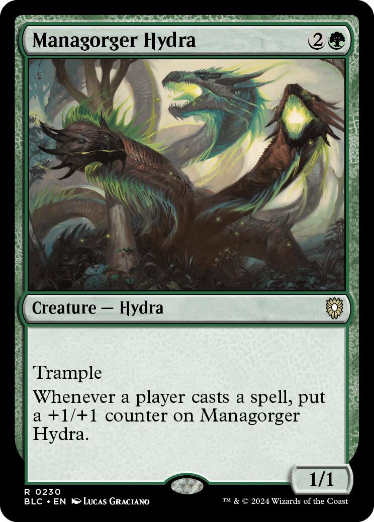 Managorger Hydra [Bloomburrow Commander] | Dragon's Lair Comics and Fantasy Houston TX