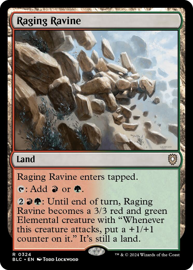 Raging Ravine [Bloomburrow Commander] | Dragon's Lair Comics and Fantasy Houston TX