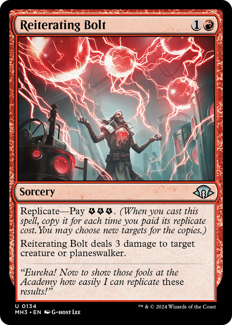 Reiterating Bolt [Modern Horizons 3] | Dragon's Lair Comics and Fantasy Houston TX