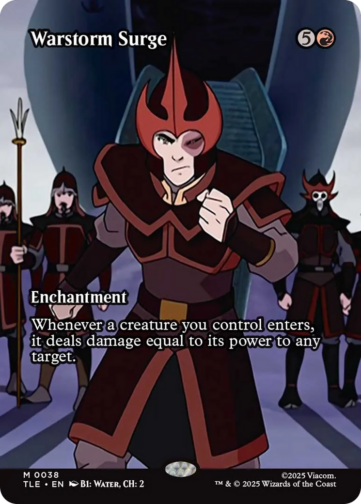 Warstorm Surge (Borderless) [Avatar: The Last Airbender: Eternal-Legal] | Dragon's Lair Comics and Fantasy Houston TX