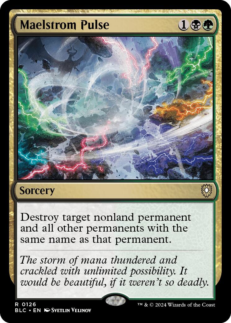Maelstrom Pulse [Bloomburrow Commander] | Dragon's Lair Comics and Fantasy Houston TX