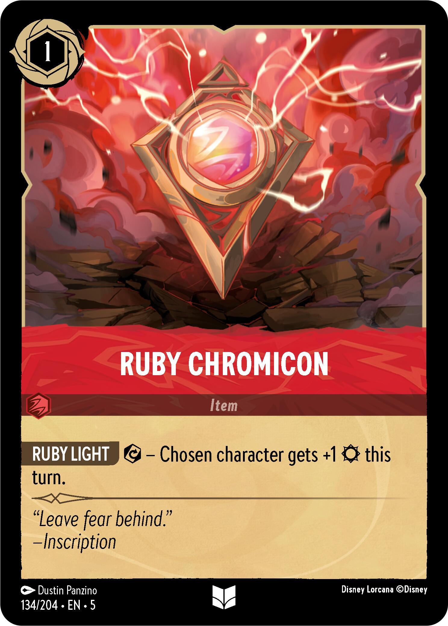 Ruby Chromicon (134/204) [Shimmering Skies] | Odin's Place