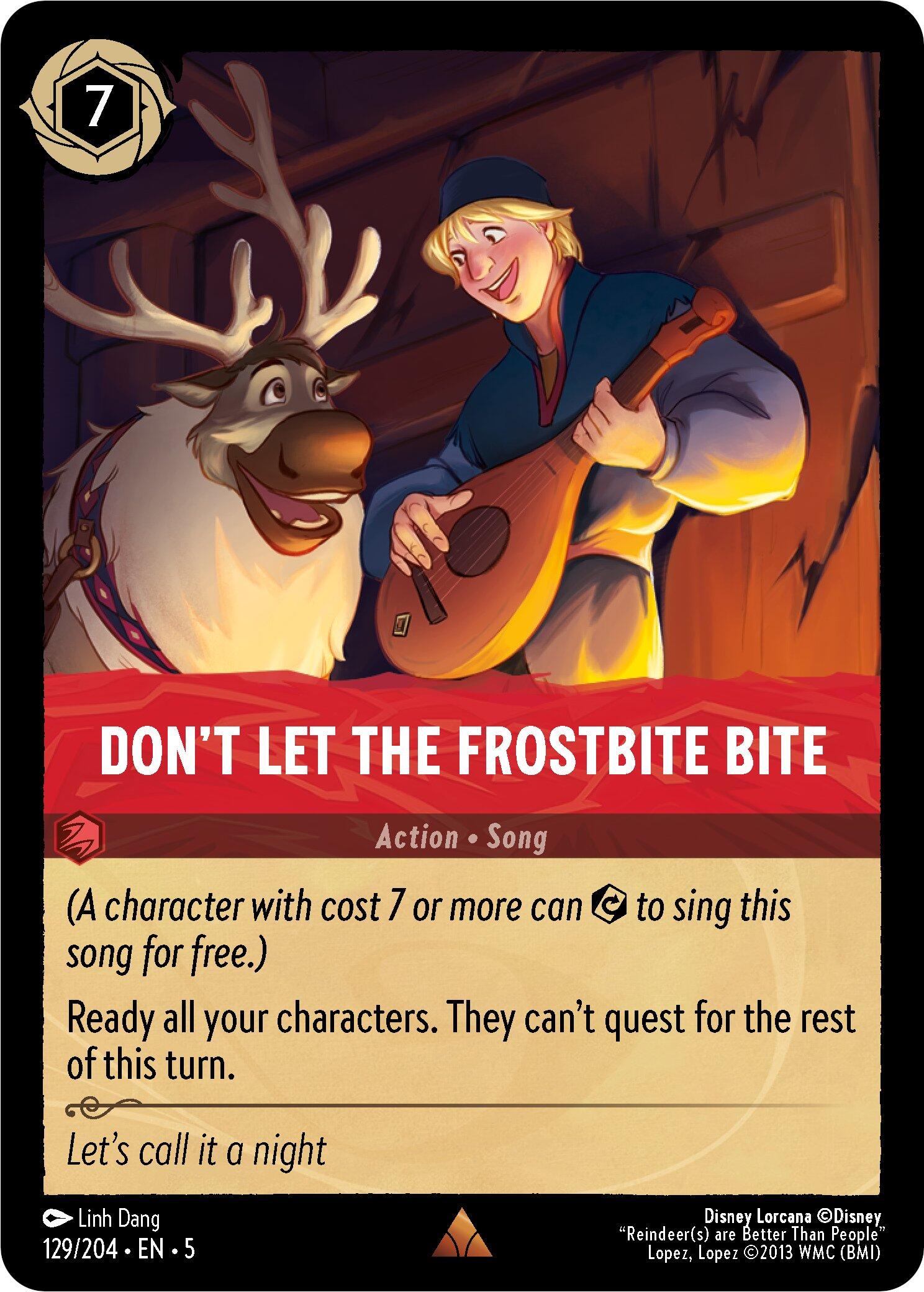 Don't Let the Frostbite Bite (129/204) [Shimmering Skies] | Odin's Lair