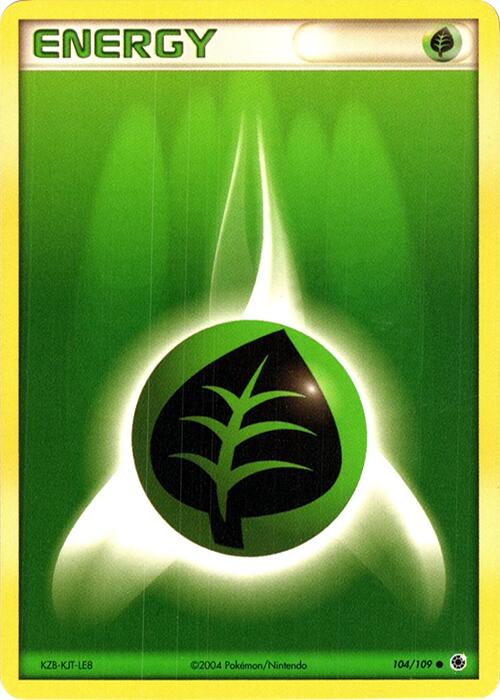 Grass Energy (104/109) (Theme Deck Exclusive) [EX: Ruby & Sapphire] | Dragon's Lair Comics and Fantasy Houston TX