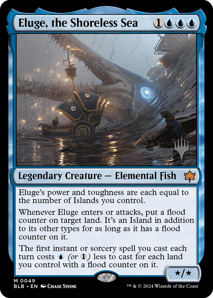 Eluge, the Shoreless Sea (Promo Pack) [Bloomburrow Promos] | Dragon's Lair Comics and Fantasy Houston TX