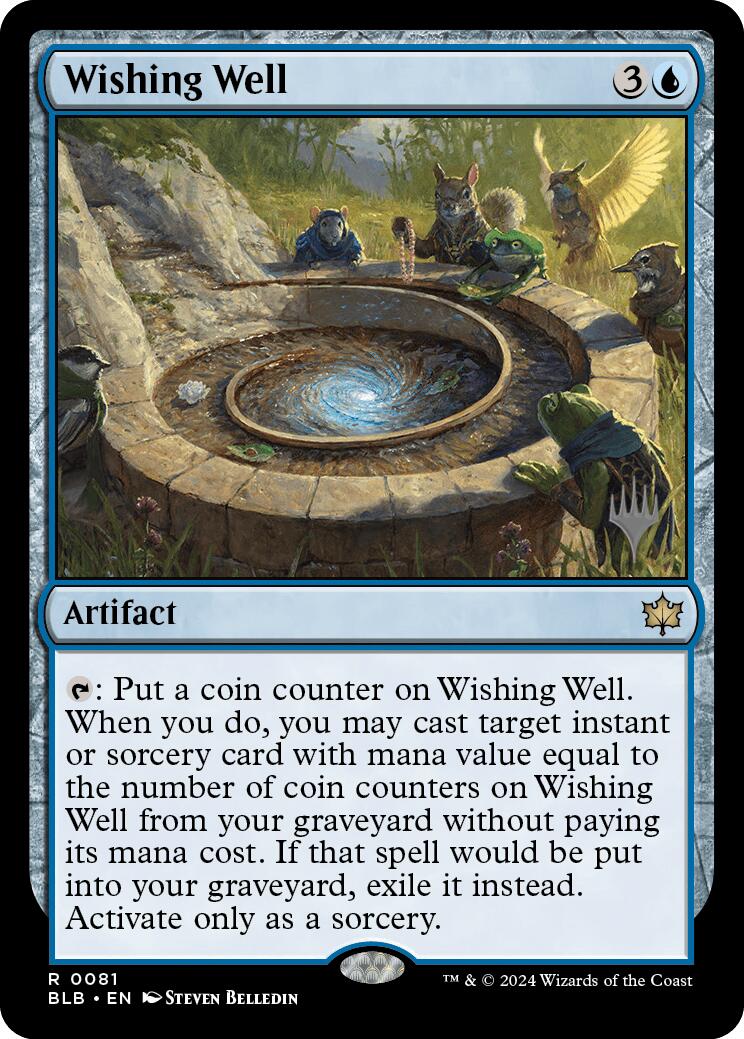 Wishing Well (Promo Pack) [Bloomburrow Promos] | Dragon's Lair Comics and Fantasy Houston TX