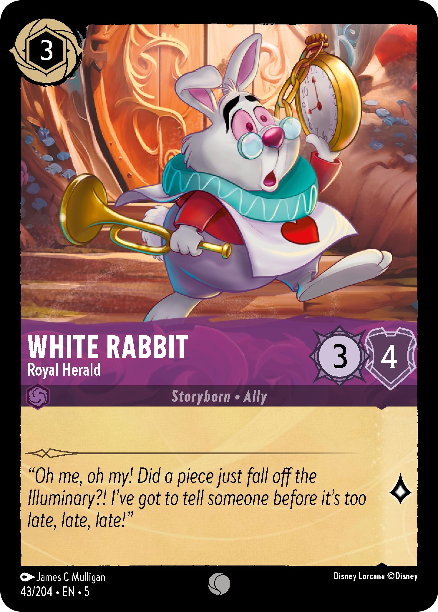 White Rabbit - Royal Herald (43/204) [Shimmering Skies] | Odin's Lair