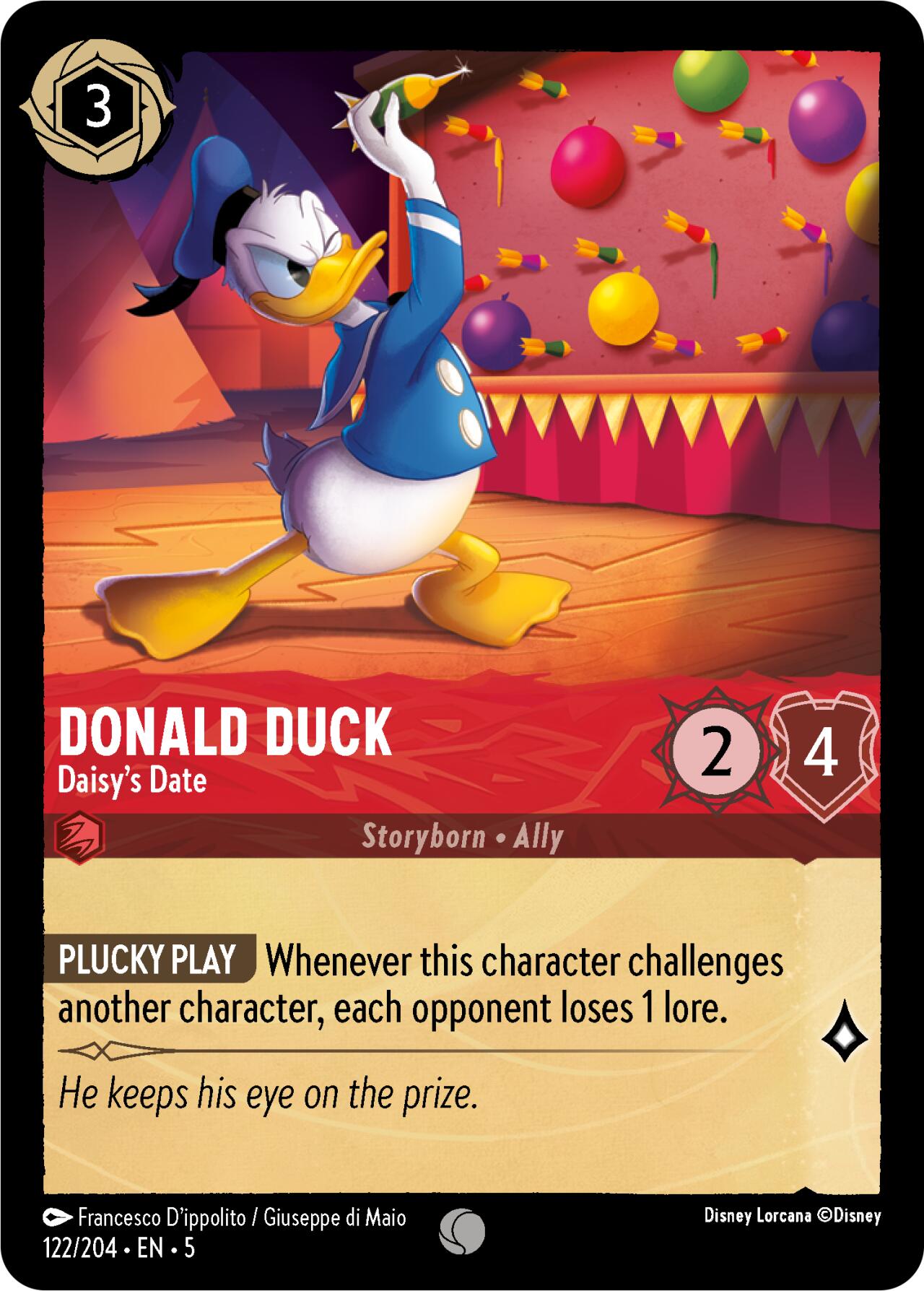 Donald Duck - Daisy's Date (122/204) [Shimmering Skies] | Odin's Lair