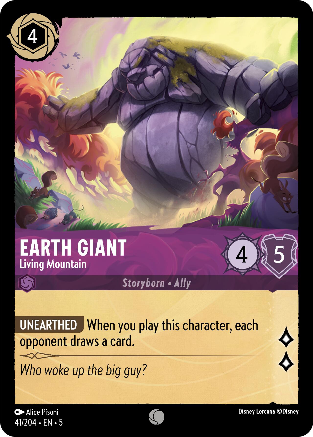Earth Giant - Living Mountain (41/204) [Shimmering Skies] | Odin's Lair