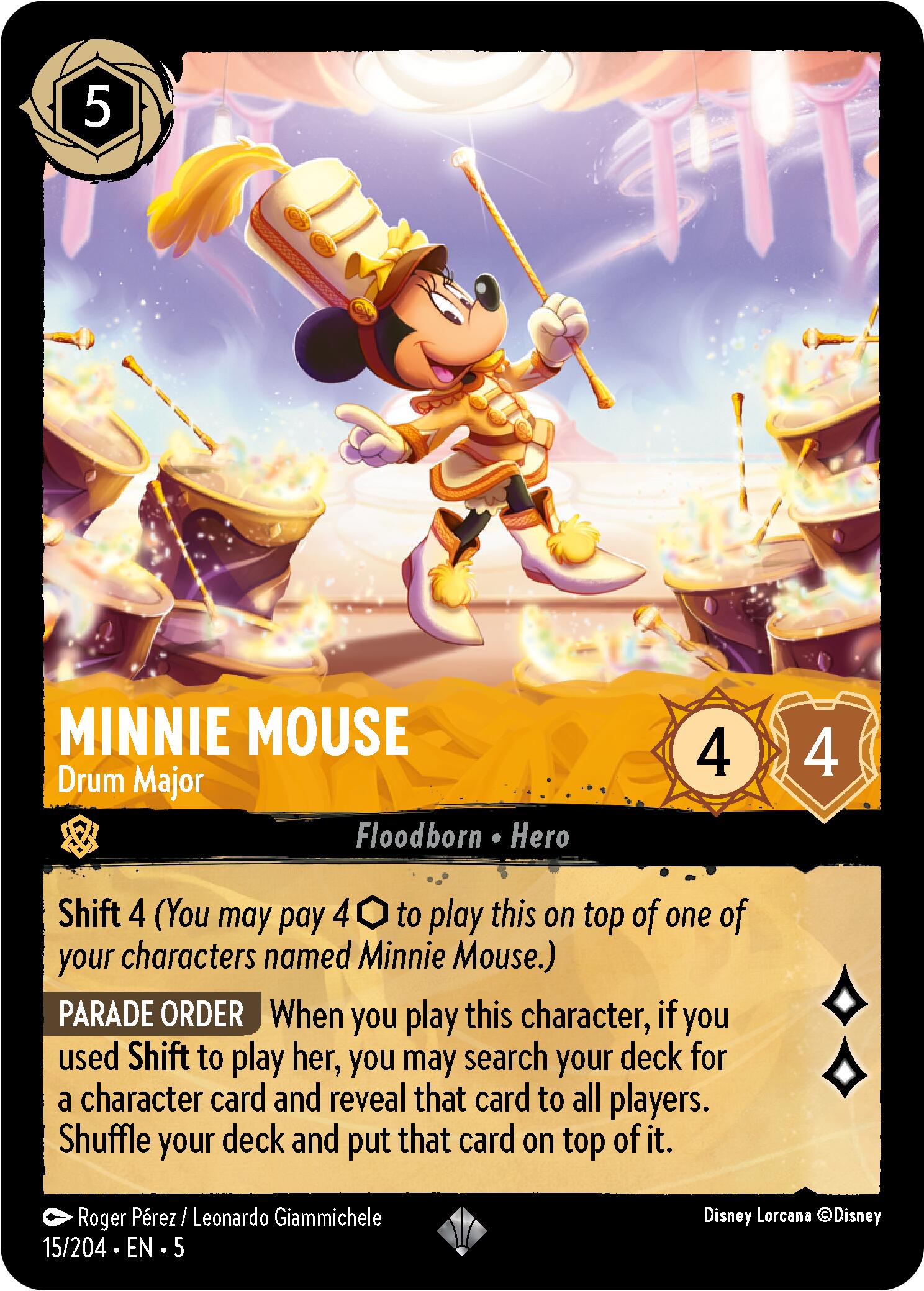 Minnie Mouse - Drum Major (15/204) [Shimmering Skies] | Odin's Lair