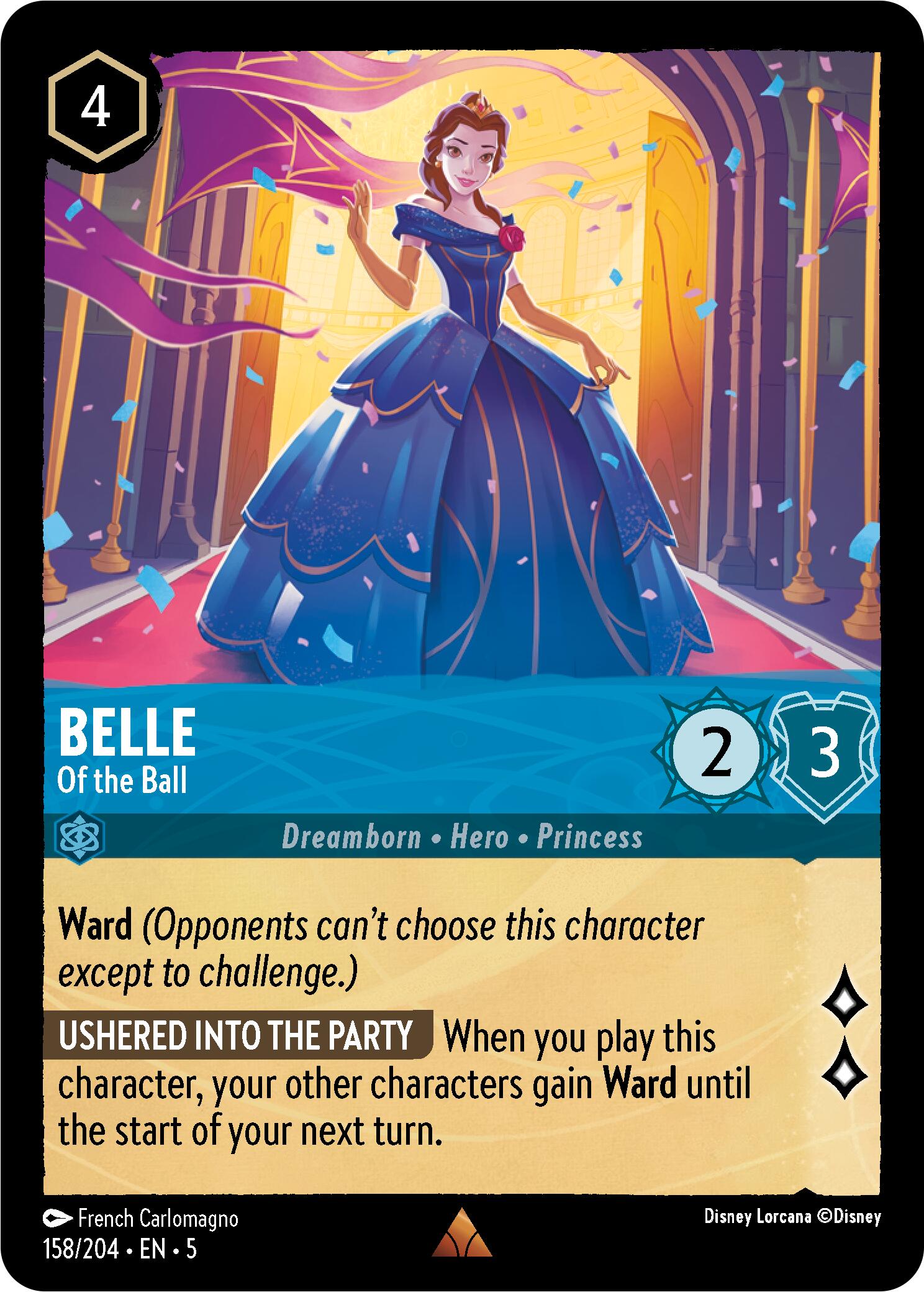Belle - Of the Ball (158/204) [Shimmering Skies] | Dragon's Lair Comics and Fantasy Houston TX