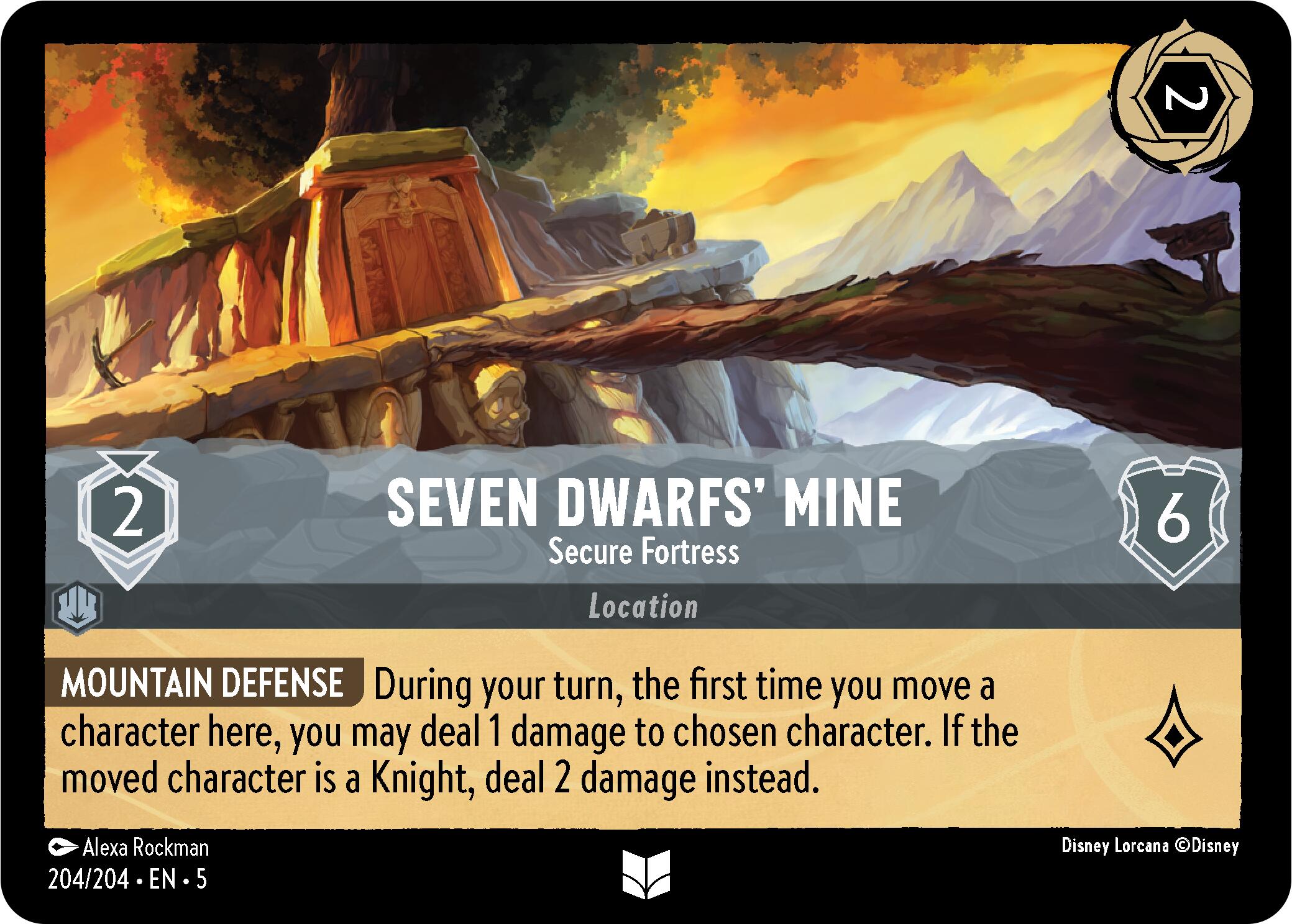 Seven Dwarfs' Mine - Secure Fortress (204/204) [Shimmering Skies] | Odin's Lair