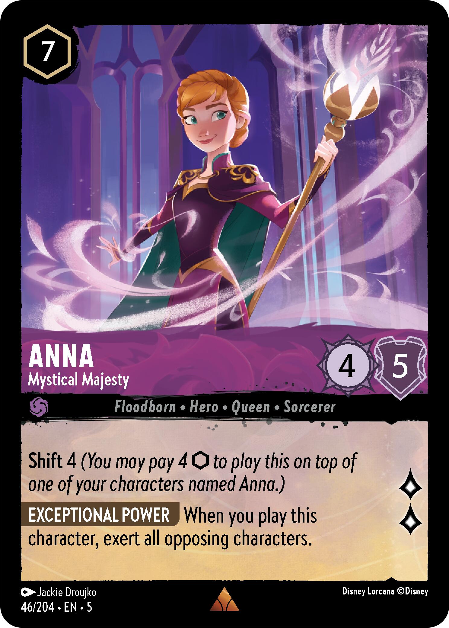 Anna - Mystical Majesty (46/204) [Shimmering Skies] | Dragon's Lair Comics and Fantasy Houston TX