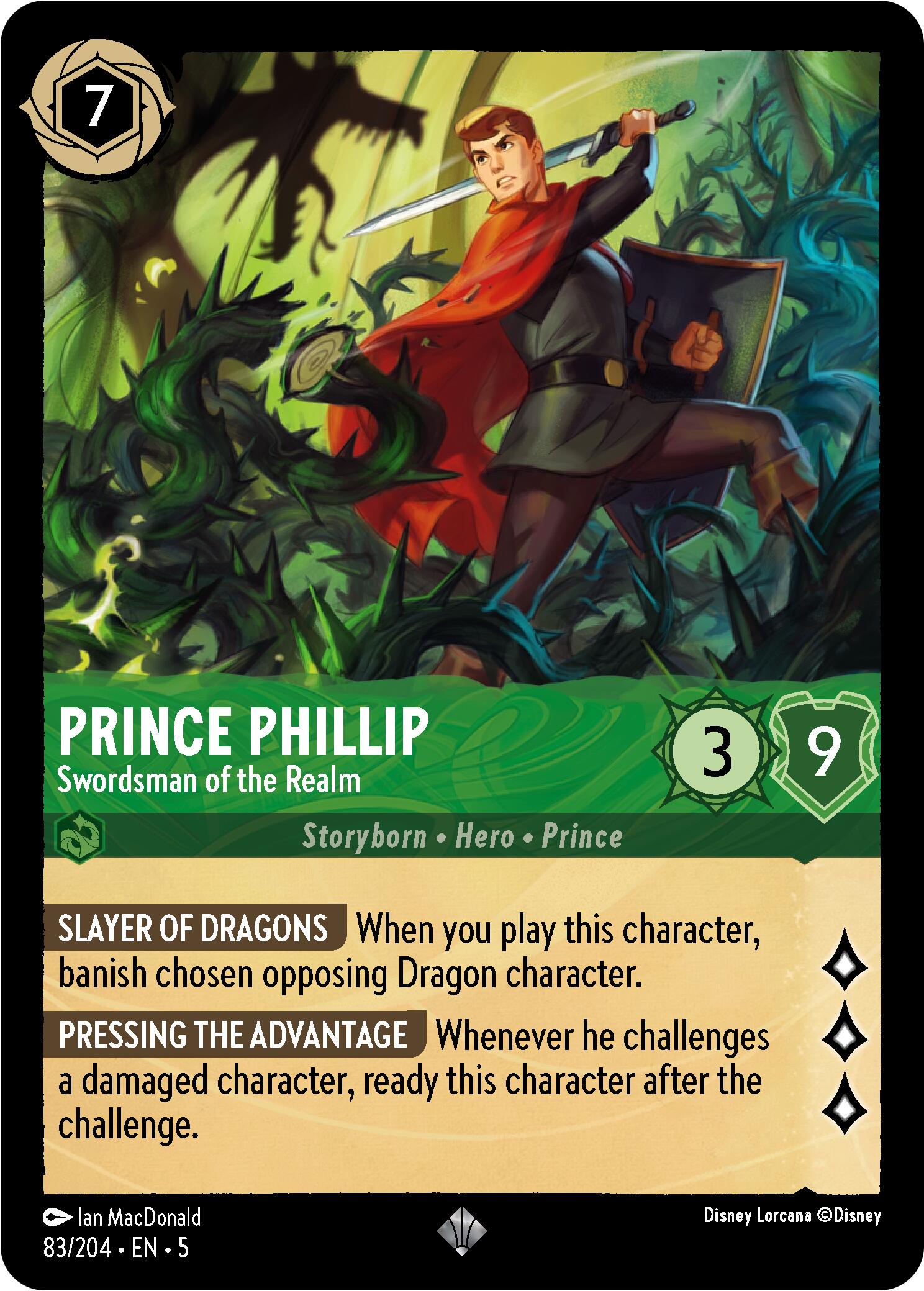 Prince Phillip - Swordsman of the Realm (83/204) [Shimmering Skies] | Odin's Lair