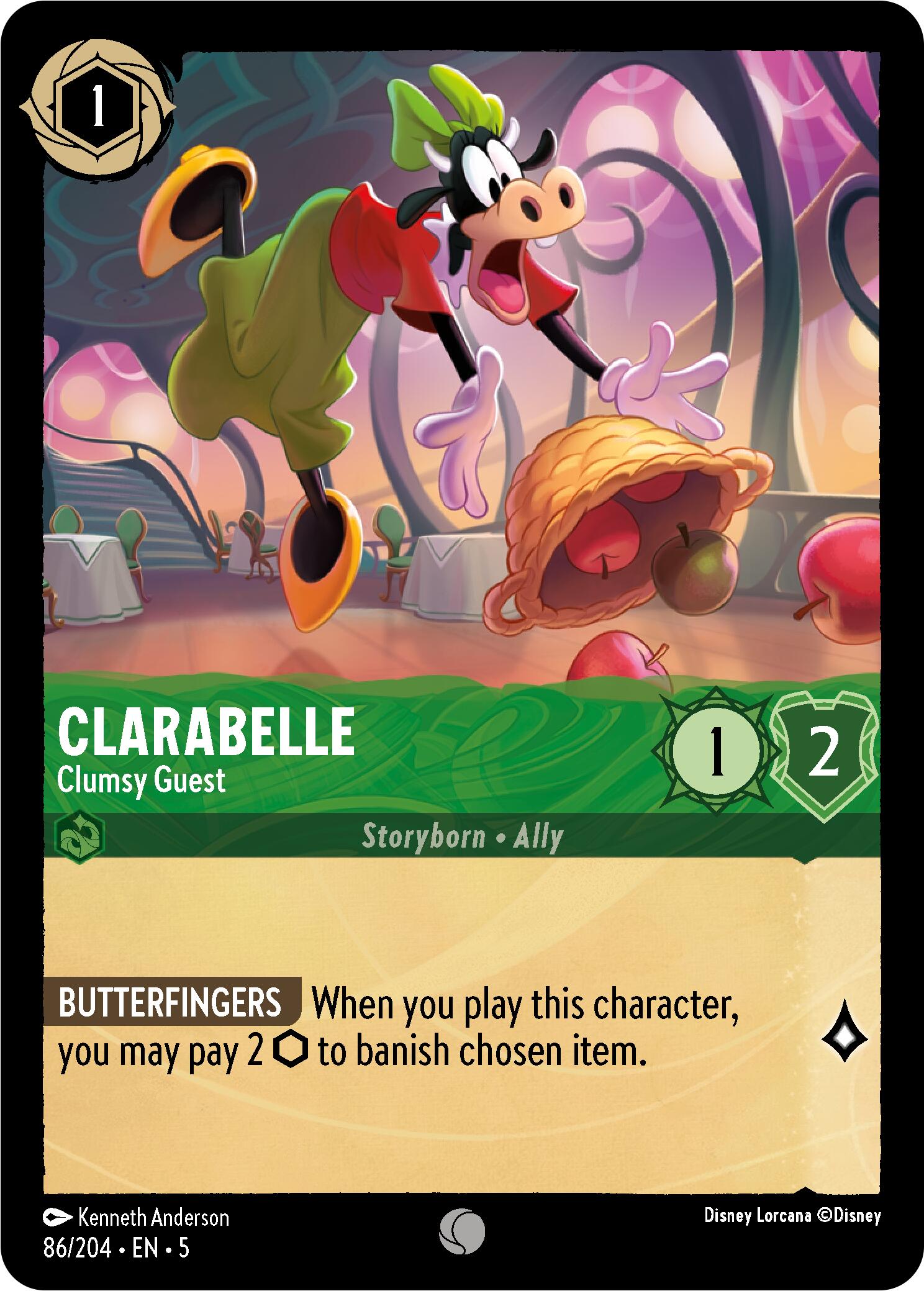 Clarabelle - Clumsy Guest (86/204) [Shimmering Skies] | Odin's Lair