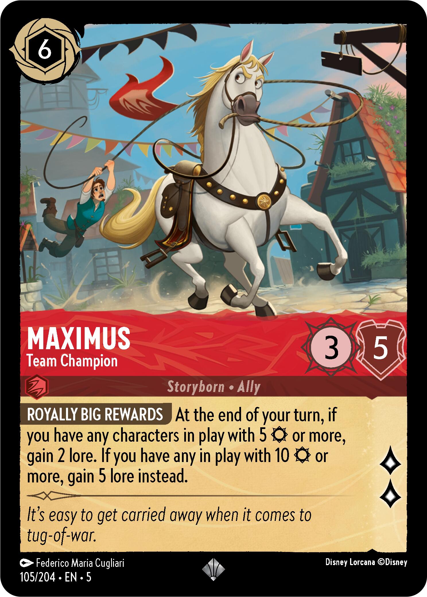 Maximus - Team Champion (105/204) [Shimmering Skies] | Odin's Lair
