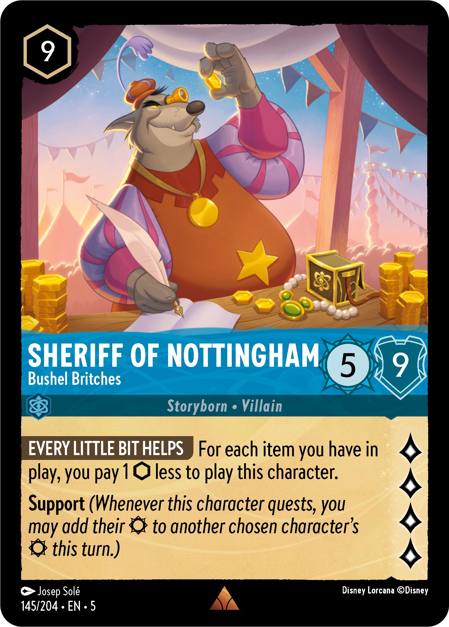 Sheriff of Nottingham - Bushel Britches (145/204) [Shimmering Skies] | Odin's Lair