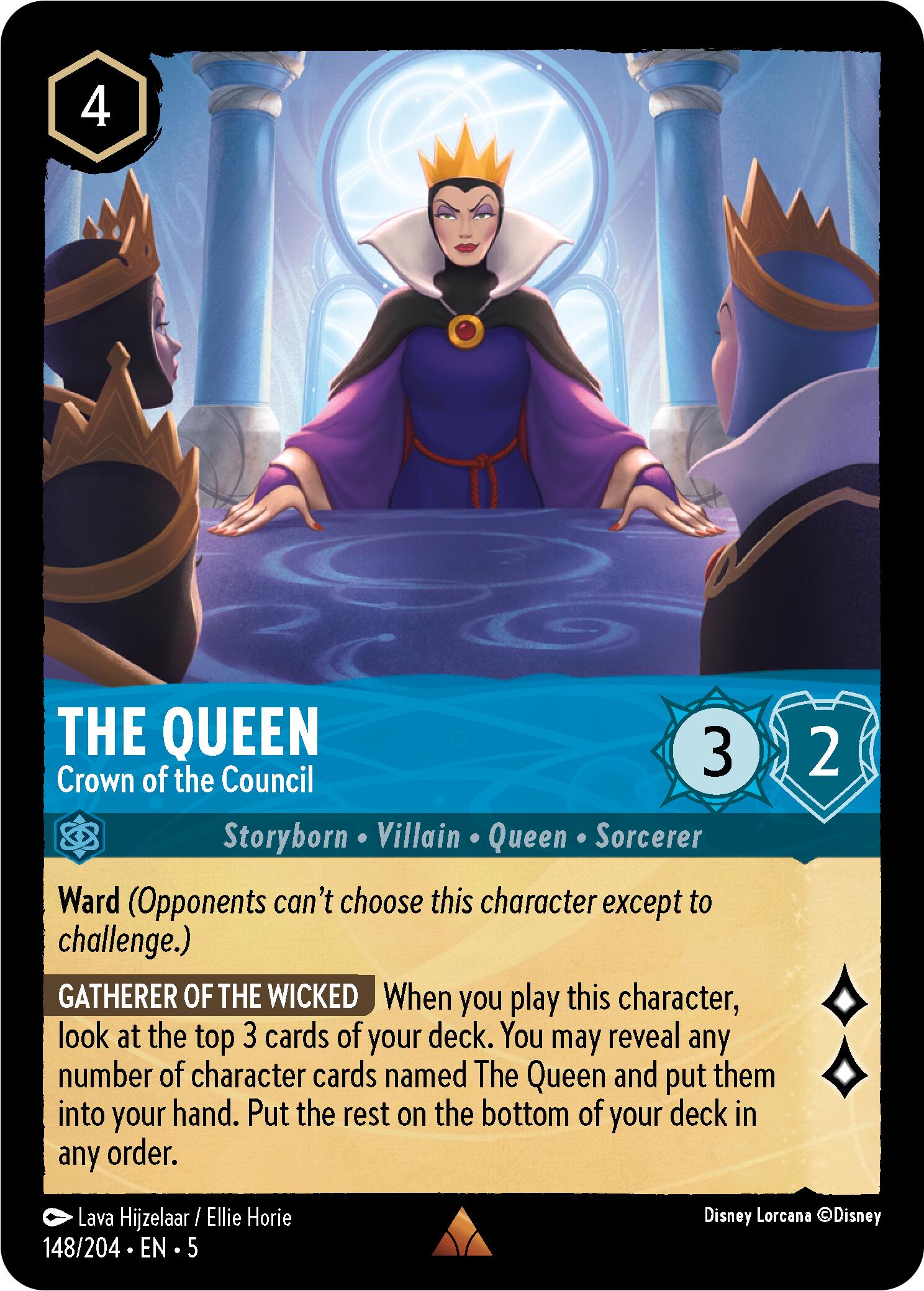 The Queen - Crown of the Council (148/204) [Shimmering Skies] | Odin's Lair