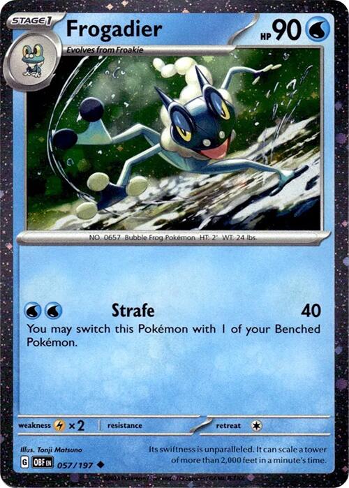 Frogadier (057/167) (Cosmos Hoil) [Miscellaneous Cards] | Dragon's Lair Comics and Fantasy Houston TX