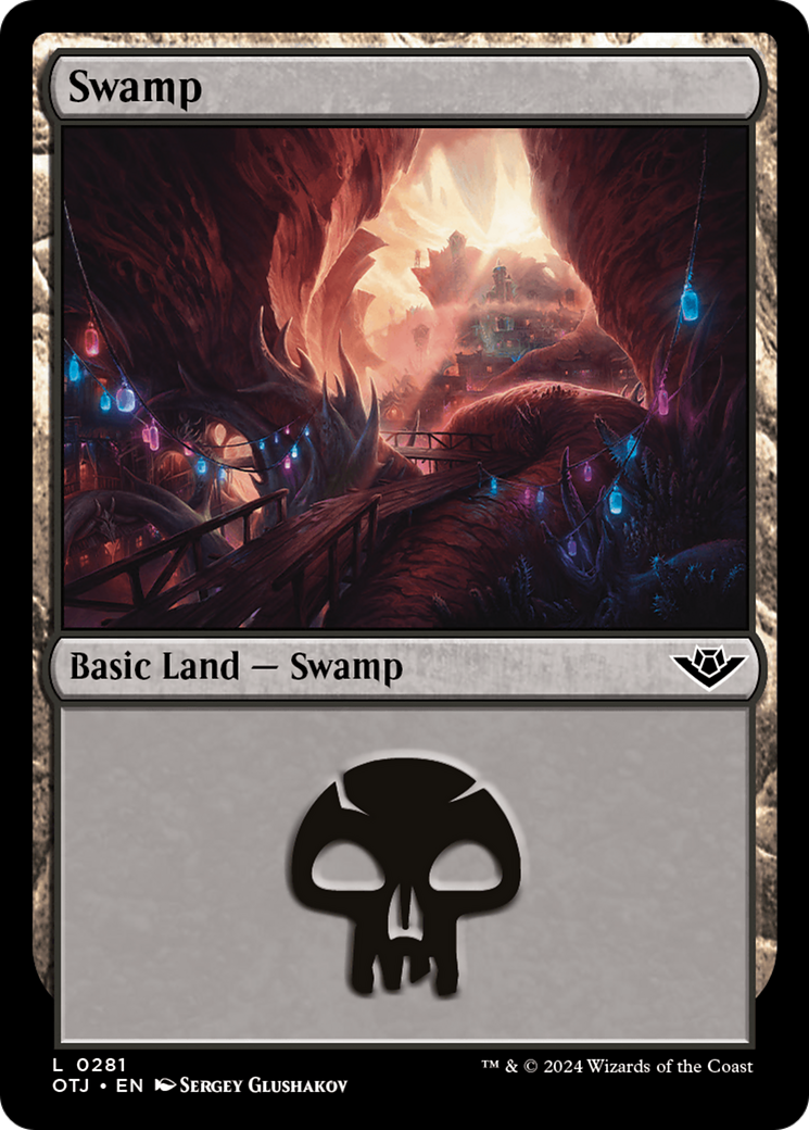 Swamp (0281) [Outlaws of Thunder Junction] | Dragon's Lair Comics and Fantasy Houston TX