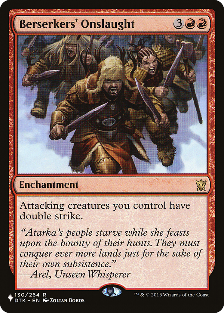 Berserkers' Onslaught [The List] | Dragon's Lair Comics and Fantasy Houston TX