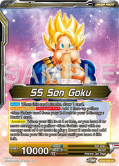 SS Son Goku // SS Son Goku & SS Son Gohan, Battling Father & Son (BT26-090) [Ultimate Advent] | Dragon's Lair Comics and Fantasy Houston TX