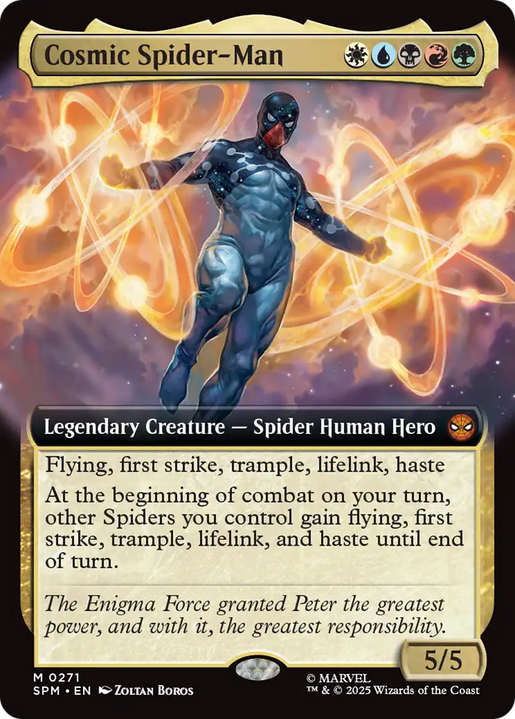 Cosmic Spider-Man (Extended Art) [Marvel's Spider-Man] | Dragon's Lair Comics and Fantasy Houston TX