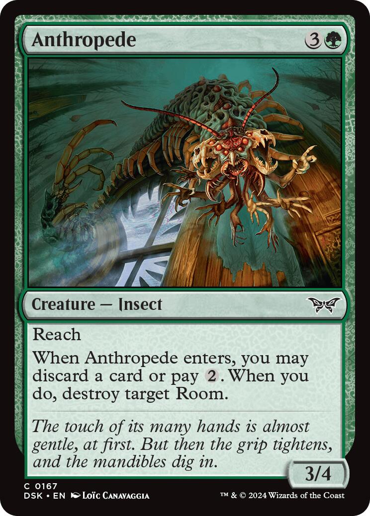 Anthropede [Duskmourn: House of Horror] | Dragon's Lair Comics and Fantasy Houston TX