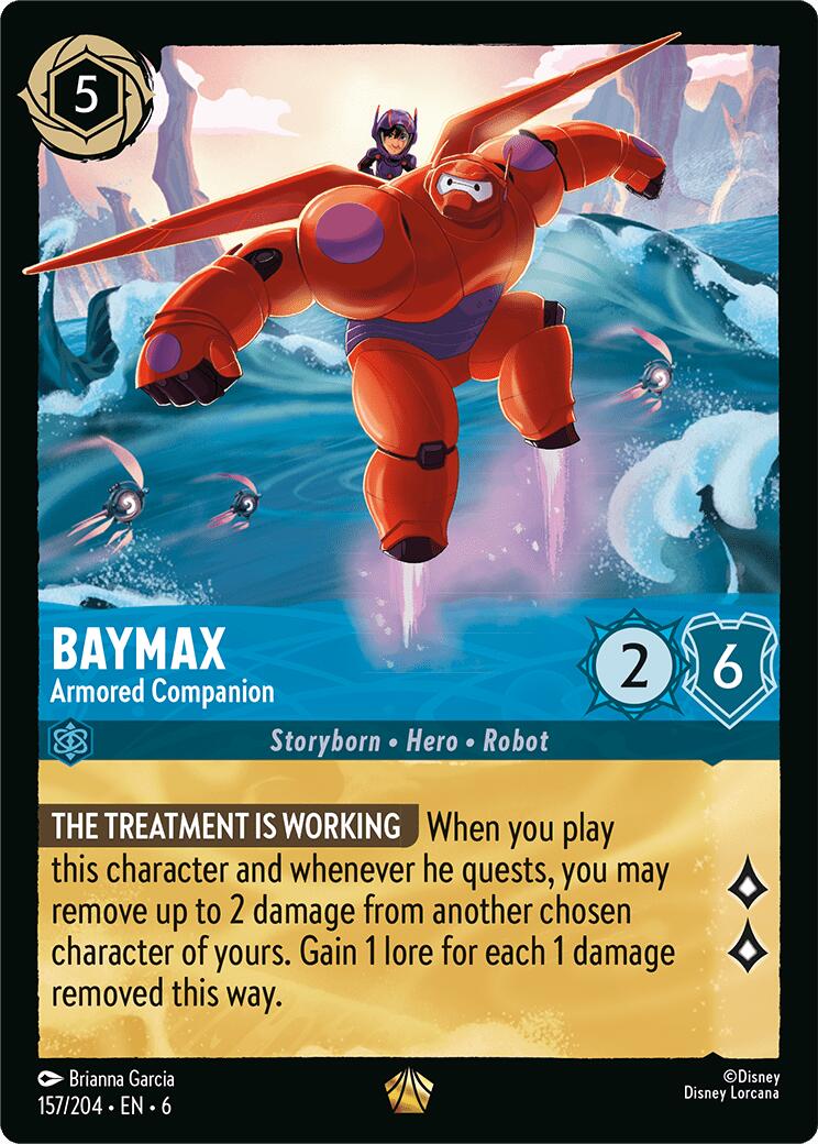 Baymax - Armored Companion (157/204) [Azurite Sea] | Dragon's Lair Comics and Fantasy Houston TX