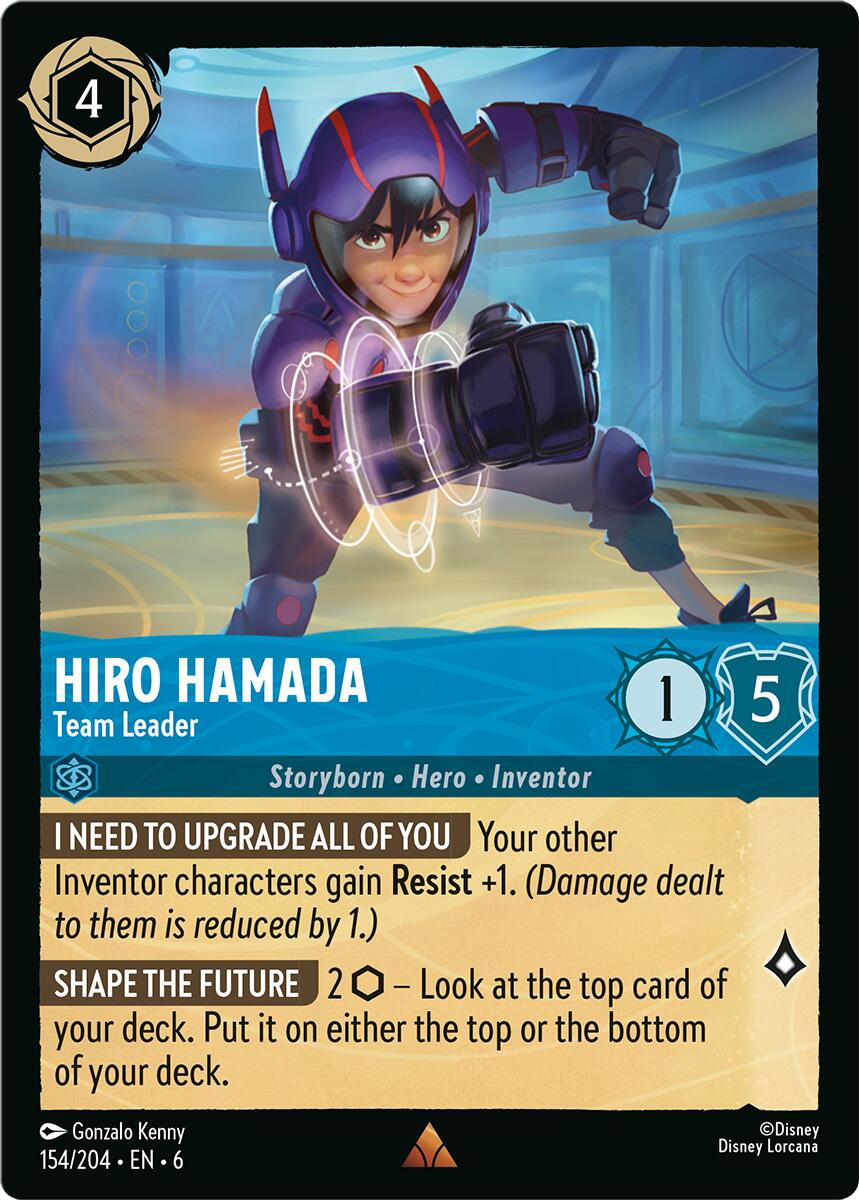 Hiro Hamada - Team Leader (154/204) [Azurite Sea] | Odin's Place