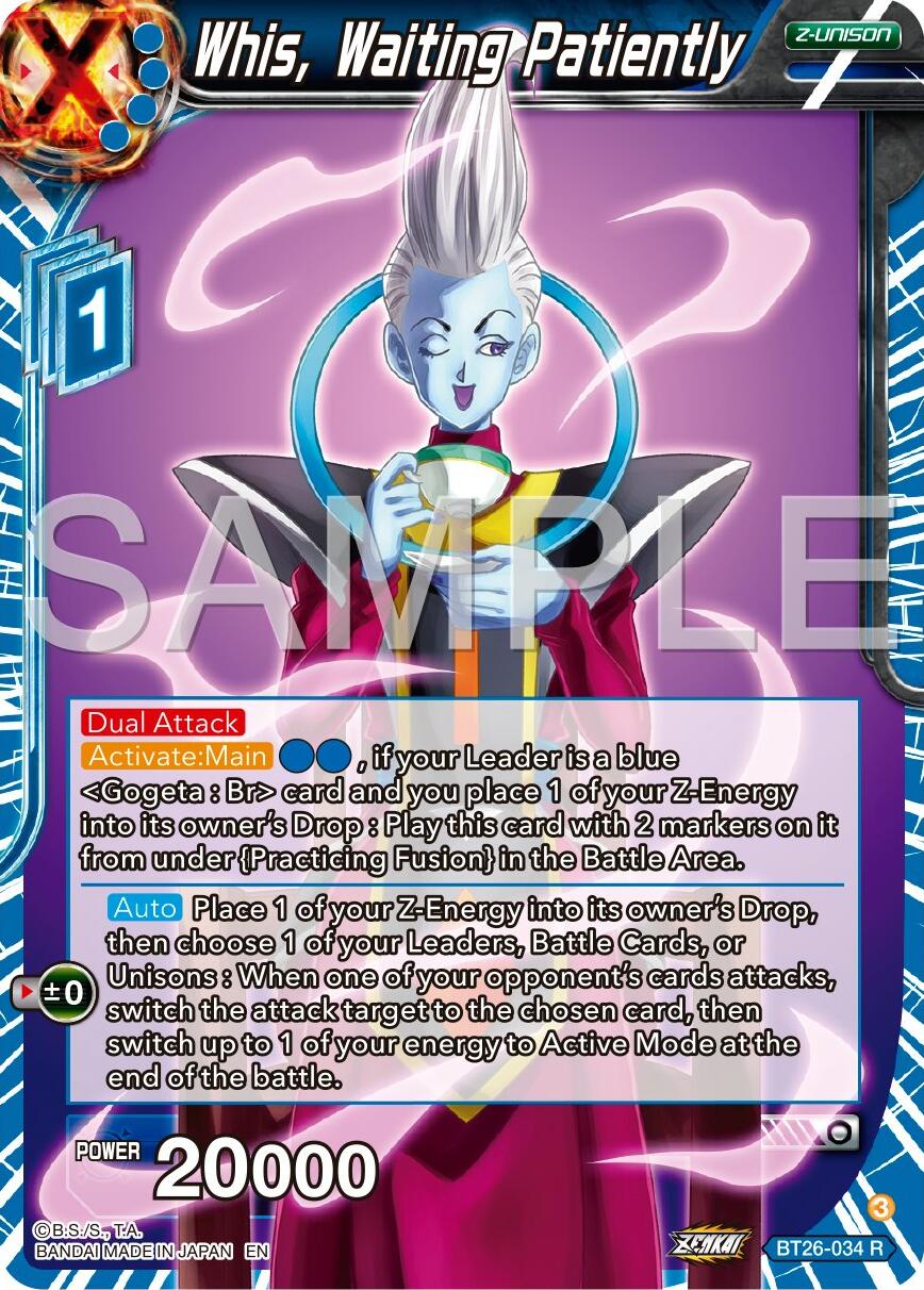 Whis, Waiting Patiently (BT26-034) [Ultimate Advent] | Dragon's Lair Comics and Fantasy Houston TX