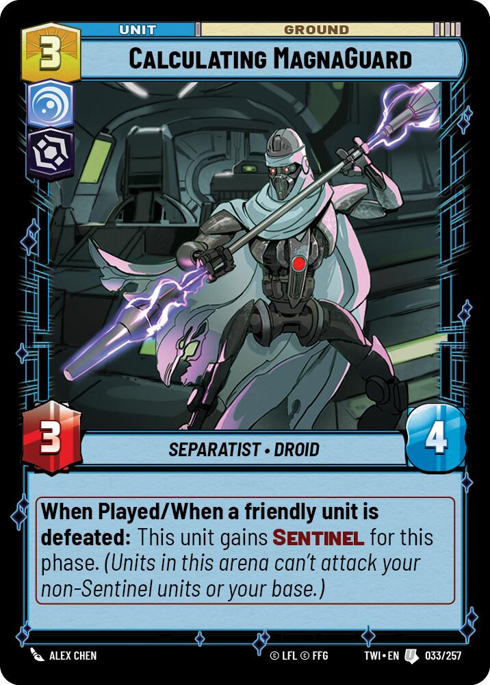 Calculating MagnaGuard (033/257) (033/257) [Twilight of the Republic] | Odin's Place