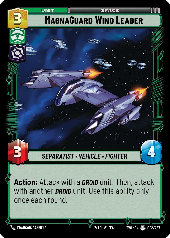 MagnaGuard Wing Leader (082/257) (082/257) [Twilight of the Republic] | Odin's Place