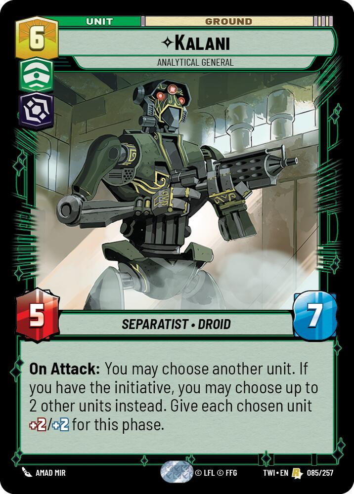 Kalani - Analytical General (085/257) (085/257) [Twilight of the Republic] | Odin's Place