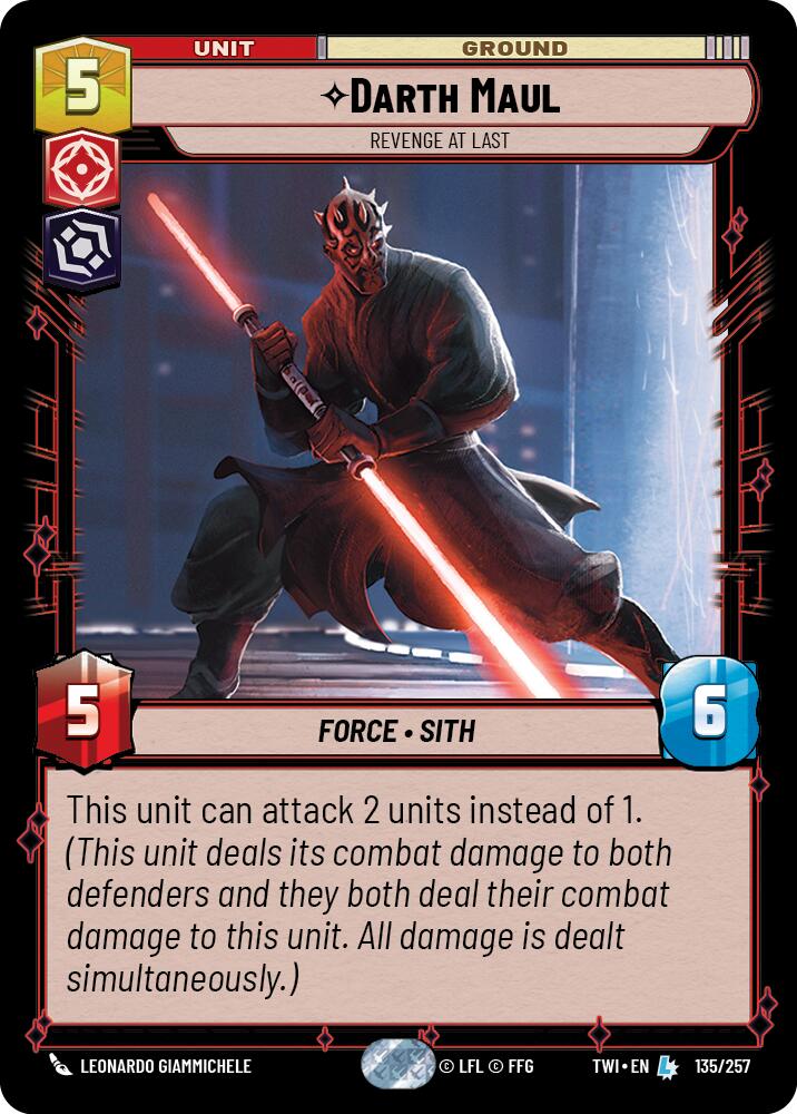 Darth Maul - Revenge at Last (135/257) (135/257) [Twilight of the Republic] | Odin's Place
