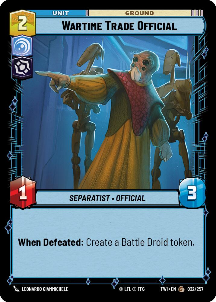 Wartime Trade Official (032/257) (032/257) [Twilight of the Republic] | Odin's Place