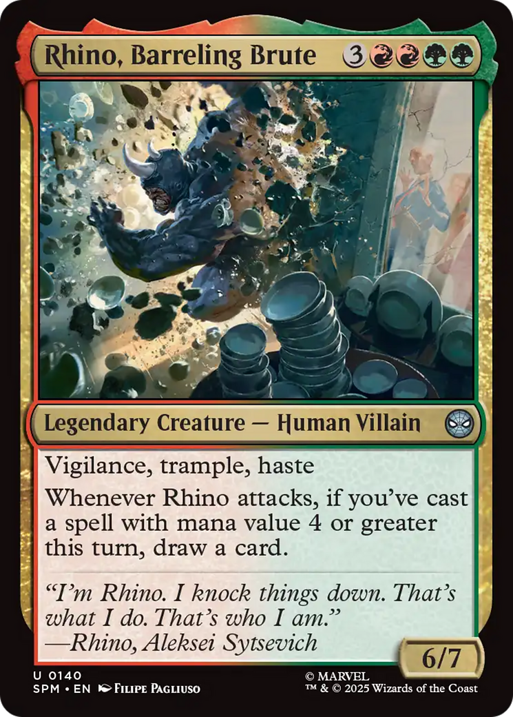 Rhino, Barreling Brute [Marvel's Spider-Man] | Dragon's Lair Comics and Fantasy Houston TX