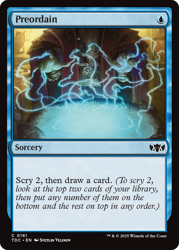 Preordain [Tarkir: Dragonstorm Commander] | Dragon's Lair Comics and Fantasy Houston TX