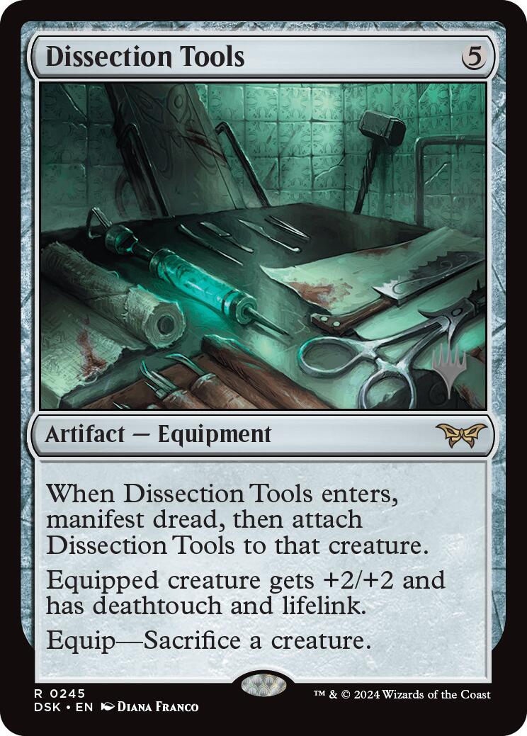 Dissection Tools (Promo Pack) [Duskmourn: House of Horror Promos] | Dragon's Lair Comics and Fantasy Houston TX